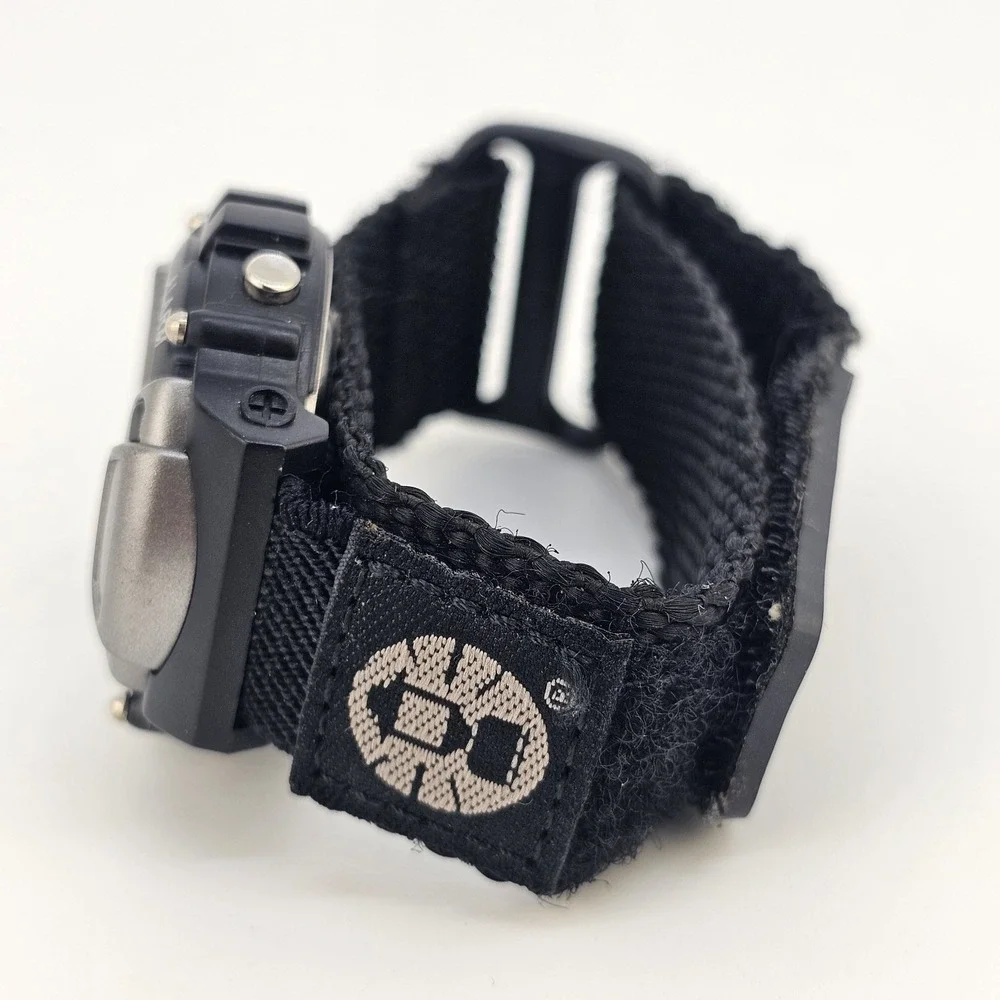 Coleman Digital Sports Watch Men's 44MM Black Nylon Strap‎ New Battery